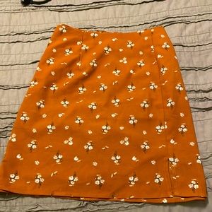 Aeropostale, small, burnt orange ( main)  white and green( floral print)